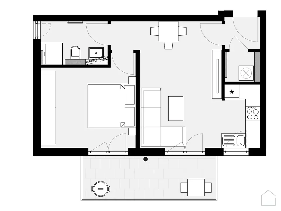 2 Zimmer Wohnung mit 47 m² in Crailsheim – Bild 10