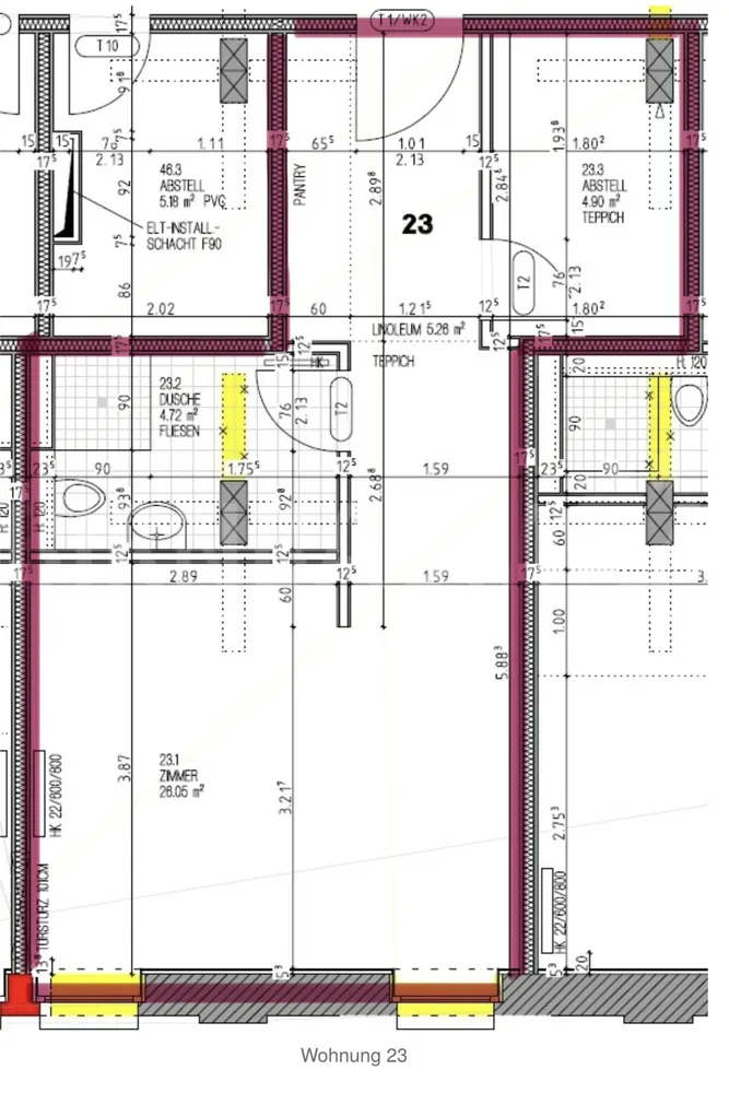 2 Zimmer Wohnung mit 35 m² in Greifswald – Bild 10