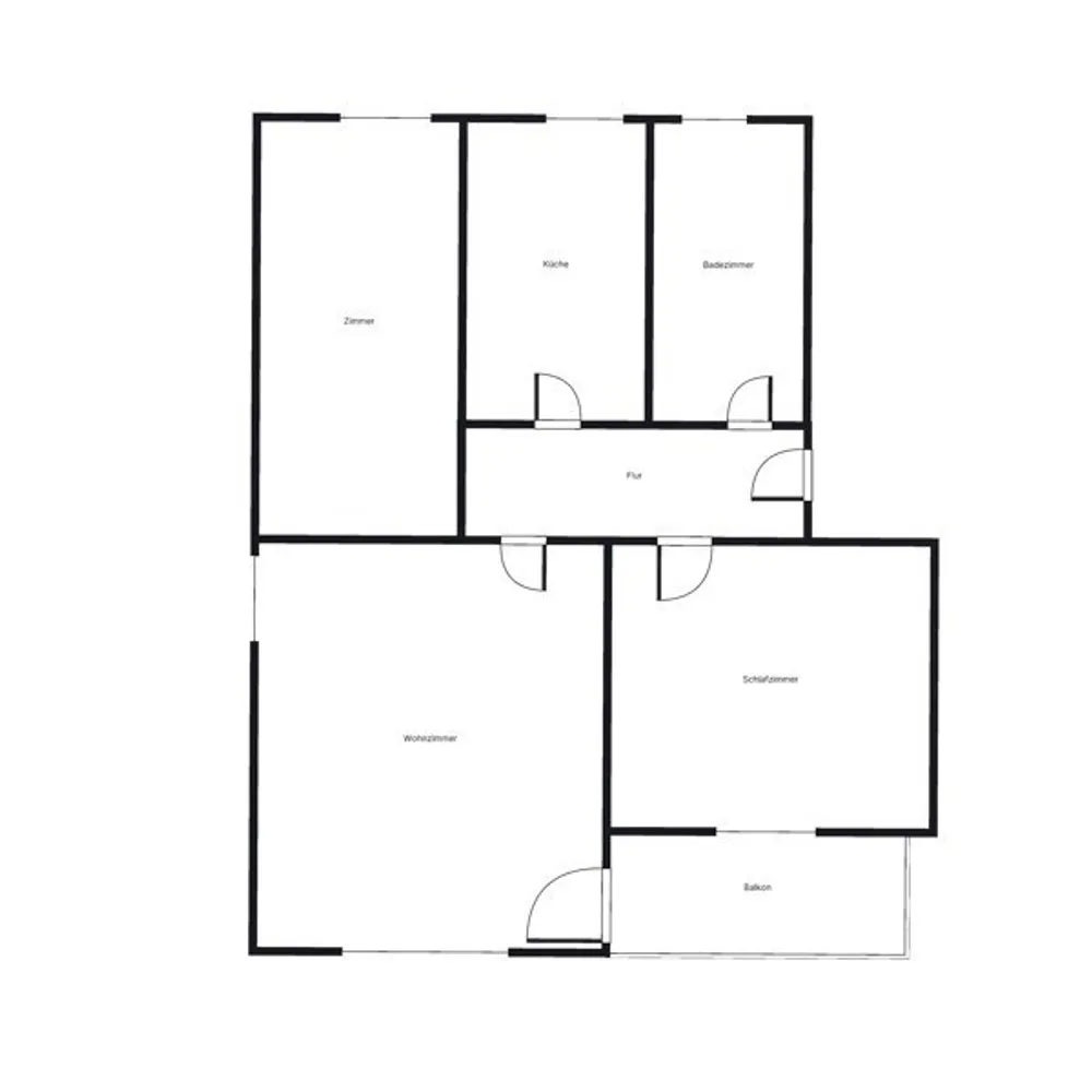 3 Zimmer Wohnung mit 57 m² in Hamburg – Bild 2