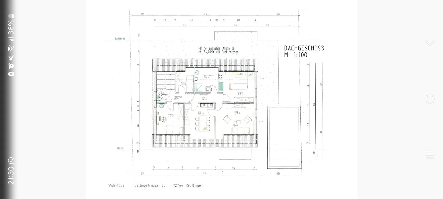 4 Zimmer Wohnung mit 70 m² in Reutlingen – Bild 3