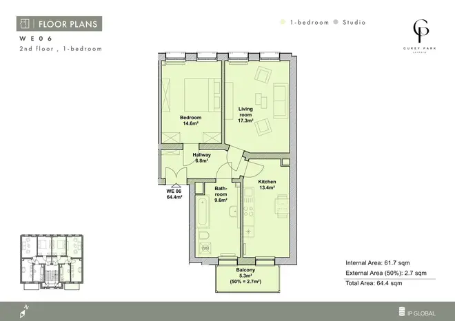 2 Zimmer Wohnung mit 64 m² in Leipzig – Bild 10