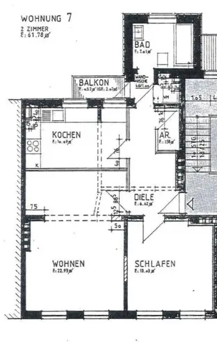 2 Zimmer Wohnung mit 61 m² in Bremen – Bild 12