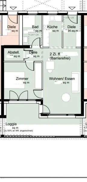 2 Zimmer Wohnung mit 66 m² in Darmstadt – Bild 5