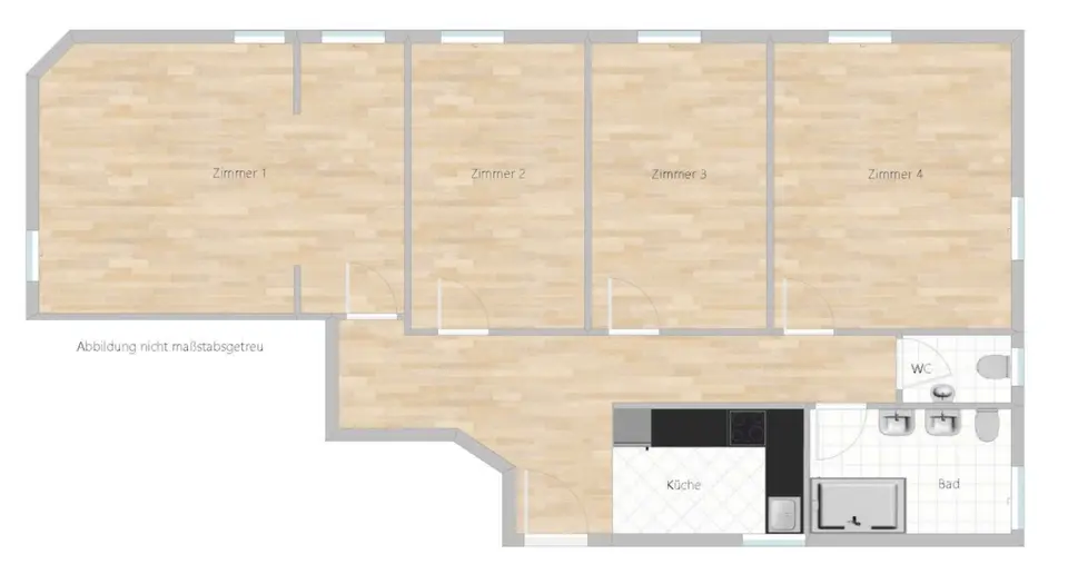 WG-Zimmer mit 13 m² in Stuttgart – Bild 8