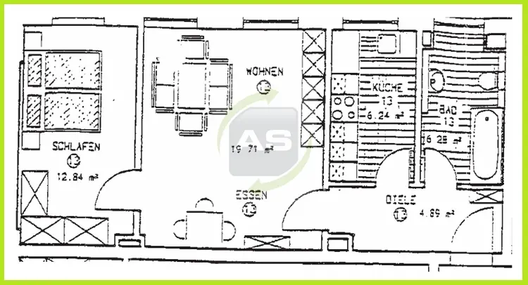 2 Zimmer Wohnung mit 50 m² in Zwickau – Bild 4