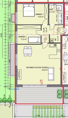 3 Zimmer Wohnung mit 96 m² in Bonn – Bild 8