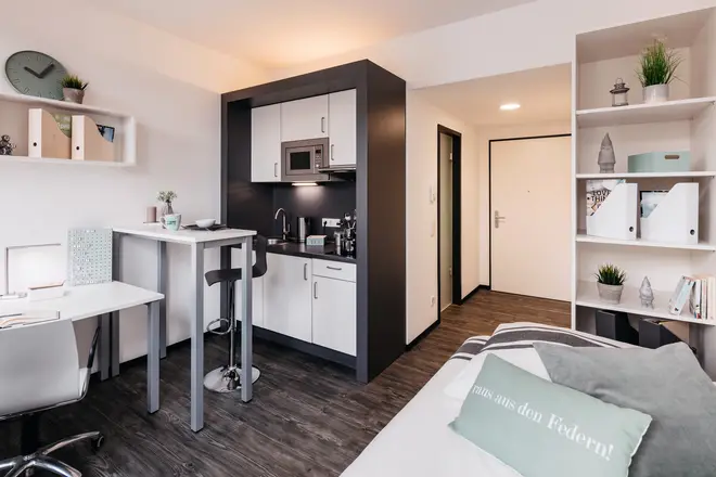 1 Zimmer Wohnung mit 20 m² in Münster – Bild 2