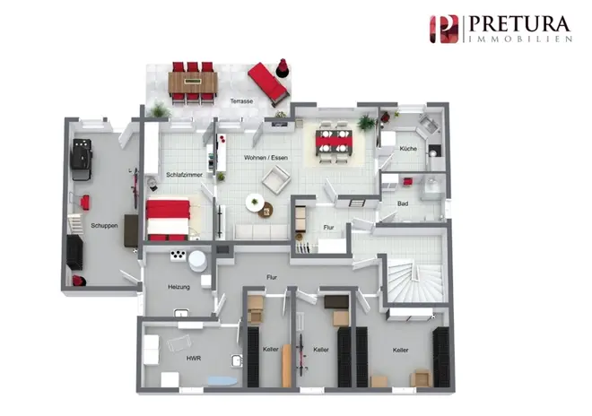 2 Zimmer Wohnung mit 57 m² in Mannheim – Bild 2
