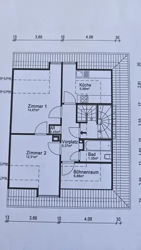 2 Zimmer Wohnung mit 45 m² in Stuttgart – Bild 2