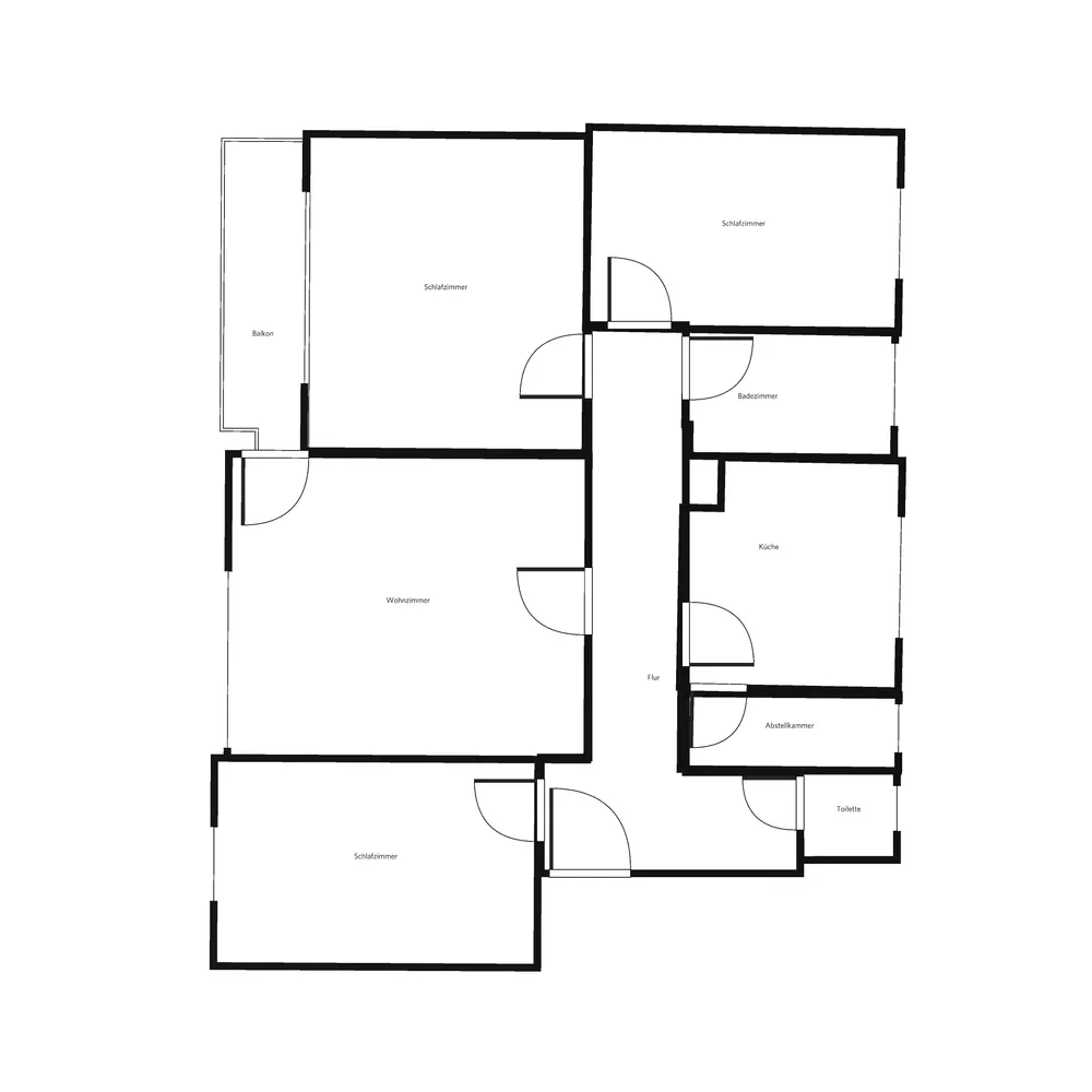 4 Zimmer Wohnung mit 86 m² in Osnabrück – Bild 1