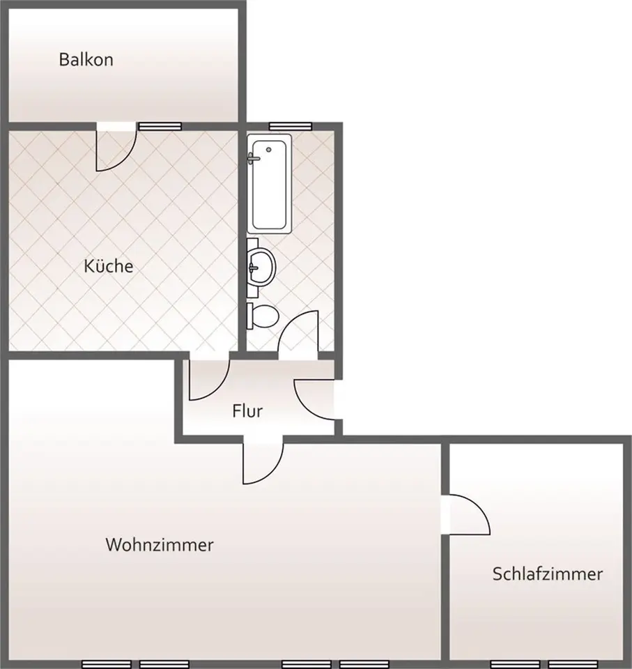 2 Zimmer Wohnung mit 65 m² in Plauen – Bild 9