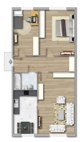 3 Zimmer Wohnung mit 67 m² in Magdeburg – Bild 9