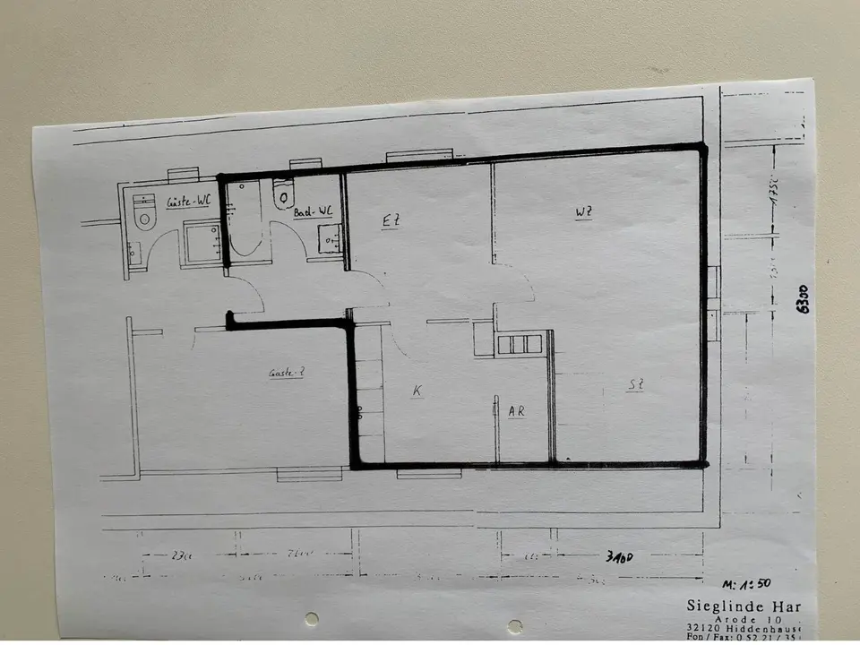 2 Zimmer Wohnung mit 60 m² in Herford – Bild 4