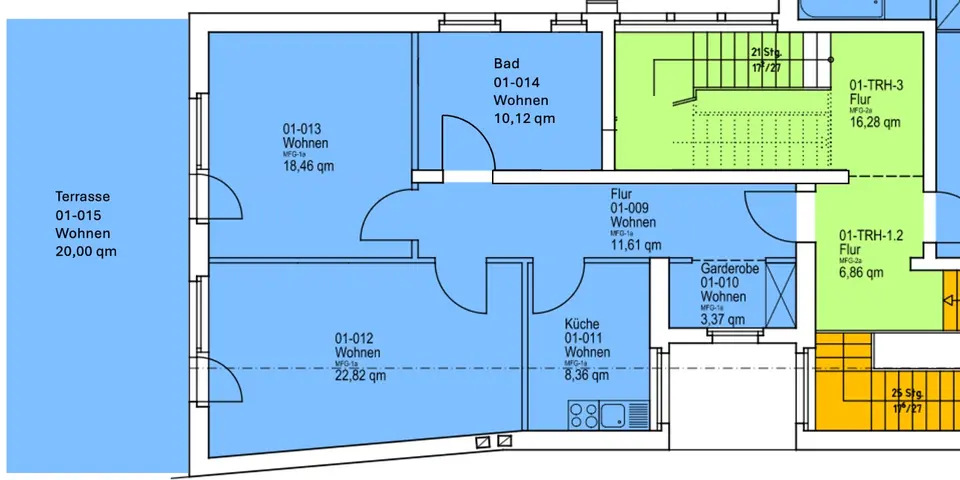 2 Zimmer Wohnung mit 75 m² in Detmold – Bild 5
