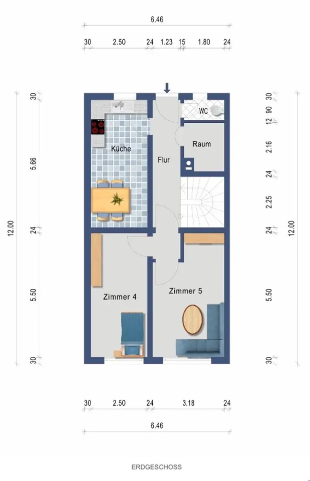 6 Zimmer Wohnung mit 120 m² in Ludwigshafen – Bild 10