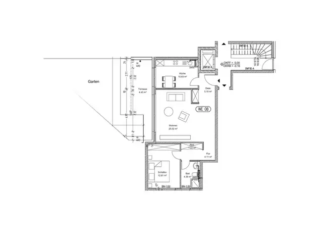 2 Zimmer Wohnung mit 70 m² in Neuss – Bild 7