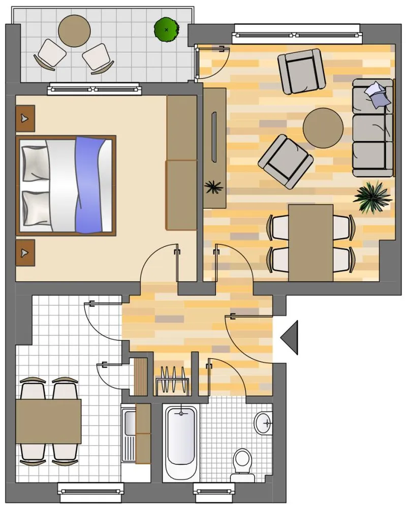 3 Zimmer Wohnung mit 51 m² in Gladbeck – Bild 6