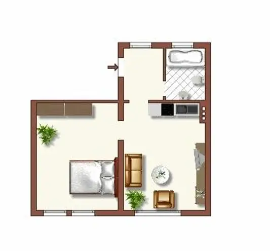 2 Zimmer Wohnung mit 42 m² in Duisburg – Bild 4