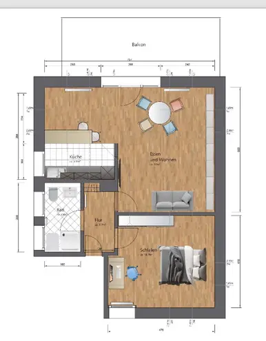 2 Zimmer Wohnung mit 71 m² in Münster – Bild 11