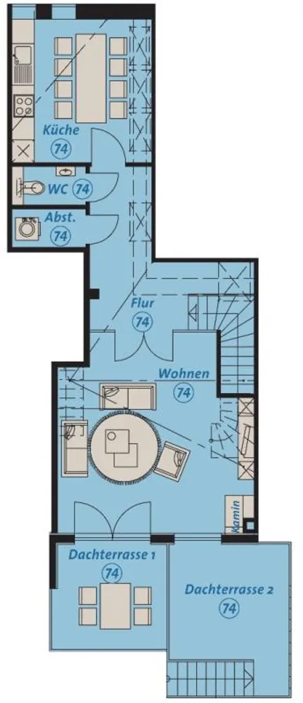 4 Zimmer Wohnung mit 137 m² in Leipzig – Bild 11