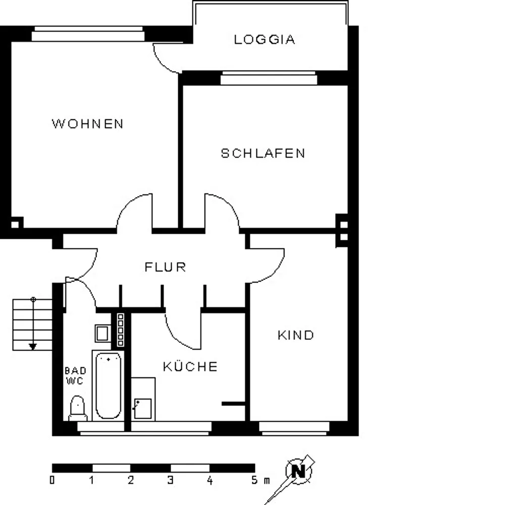 3 Zimmer Wohnung mit 69 m² in Osnabrück – Bild 2