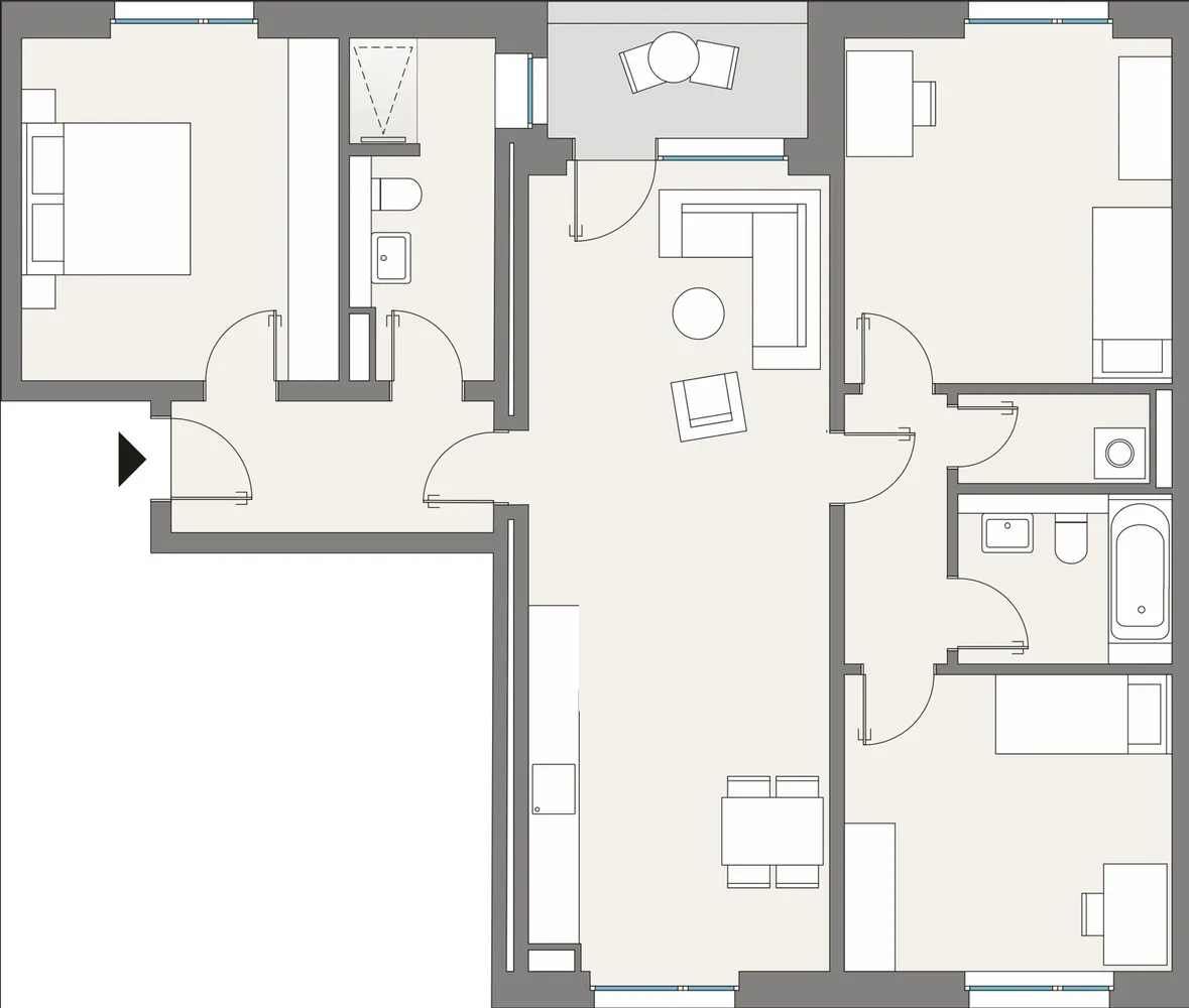4 Zimmer Wohnung mit 105 m² in Leipzig – Bild 10