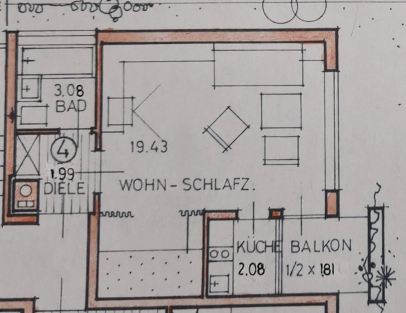 1 Zimmer Wohnung mit 27 m² in Neu-Ulm – Bild 5