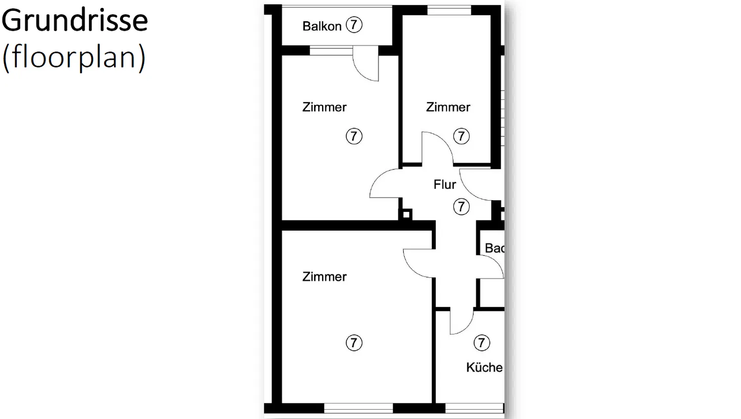 3 Zimmer Wohnung mit 61 m² in Stuttgart – Bild 1
