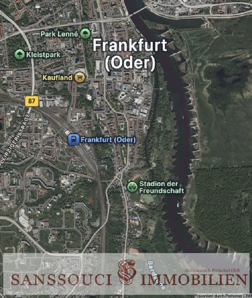 2 Zimmer Wohnung mit 84 m² in Frankfurt (Oder) – Bild 1