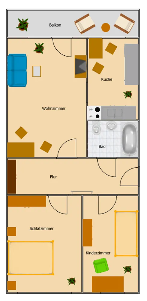 3 Zimmer Wohnung mit 70 m² in Bautzen – Bild 5