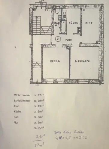 3 Zimmer Wohnung mit 65 m² in Nürnberg – Bild 11