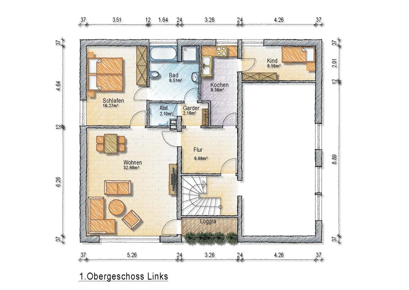 3 Zimmer Wohnung mit 86 m² in Hannover – Bild 12