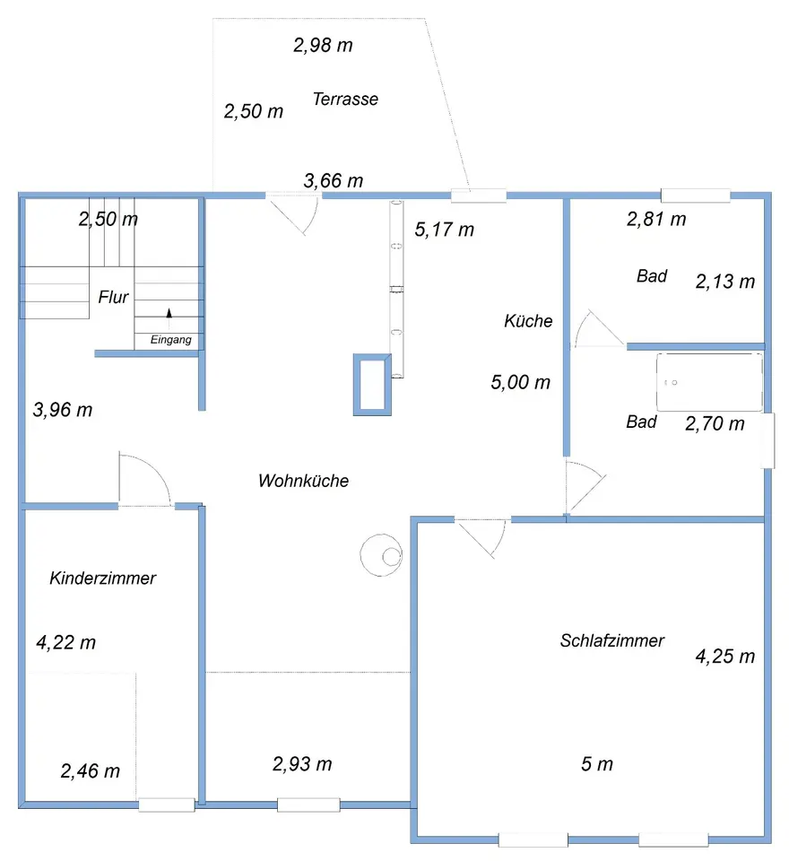 4 Zimmer Wohnung mit 93 m² in Neubrandenburg – Bild 10