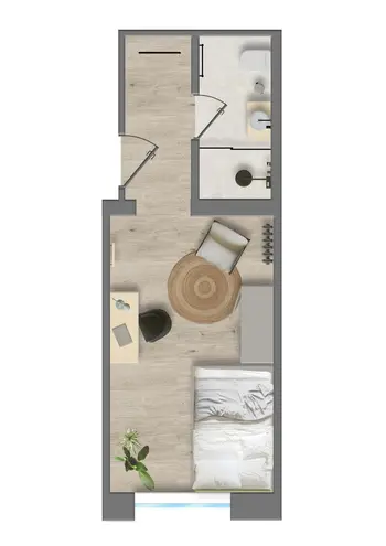 WG-Zimmer mit 19 m² in Aachen – Bild 1