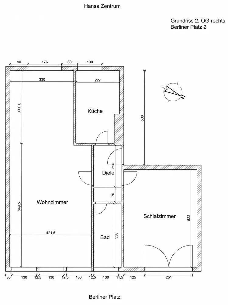 2 Zimmer Wohnung mit 77 m² in Bottrop – Bild 5
