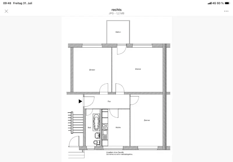3 Zimmer Wohnung mit 79 m² in Frankfurt am Main – Bild 5