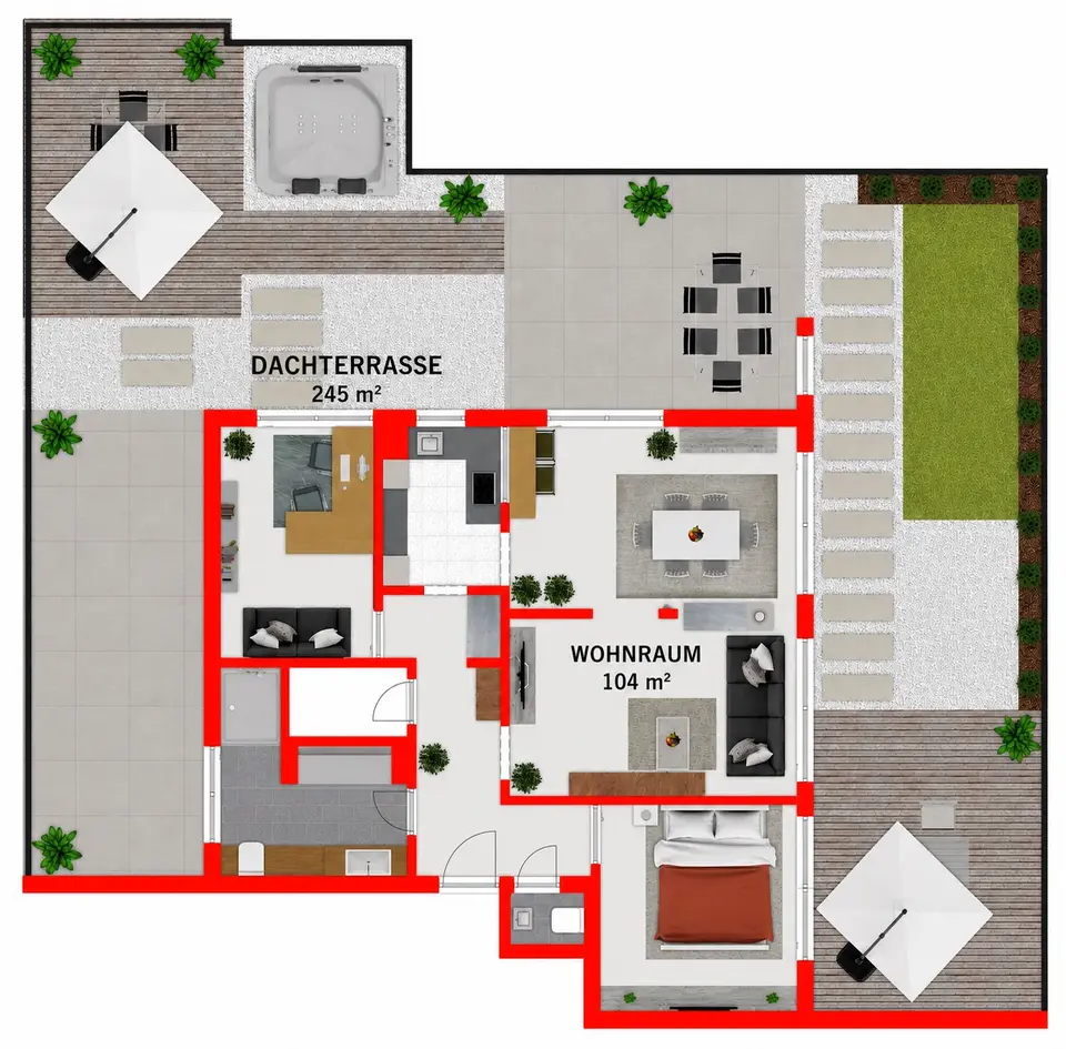 4 Zimmer Wohnung mit 104 m² in Neu-Ulm – Bild 5