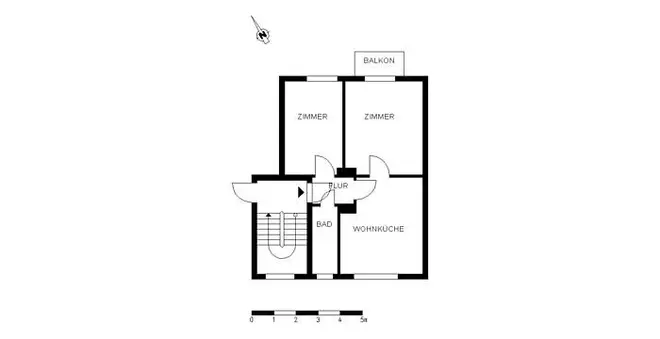 3 Zimmer Wohnung mit 47 m² in Bremen – Bild 6