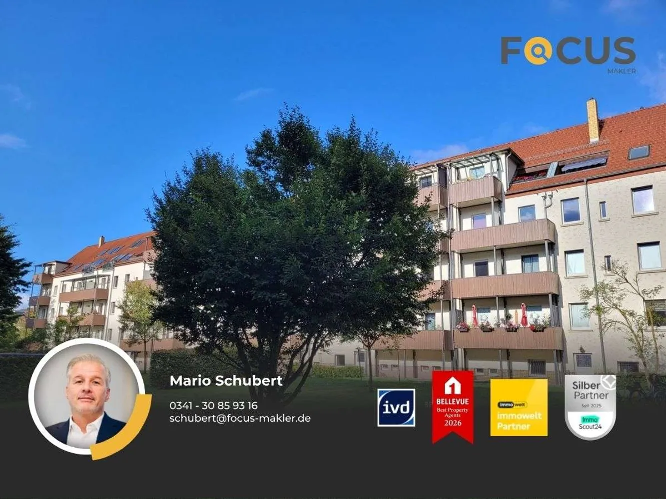 3 Zimmer Wohnung mit 70 m² in Leipzig – Bild 1