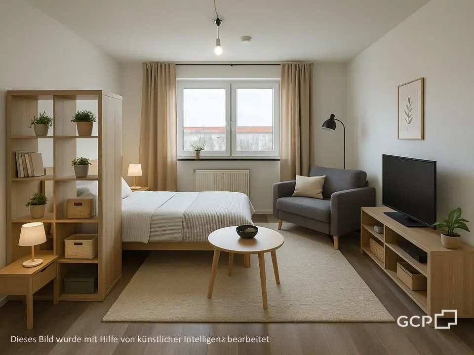 3 Zimmer Wohnung mit 47 m² in Brandenburg an der Havel – Bild 1