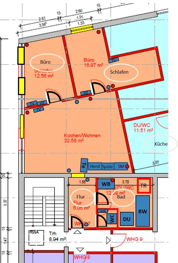3 Zimmer Wohnung mit 80 m² in Rodgau – Bild 10