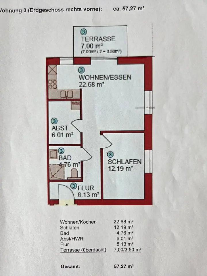 3 Zimmer Wohnung mit 90 m² in Rotenburg (Wümme) – Bild 5