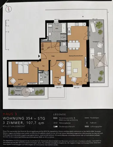 3 Zimmer Wohnung mit 107 m² in Hannover – Bild 3