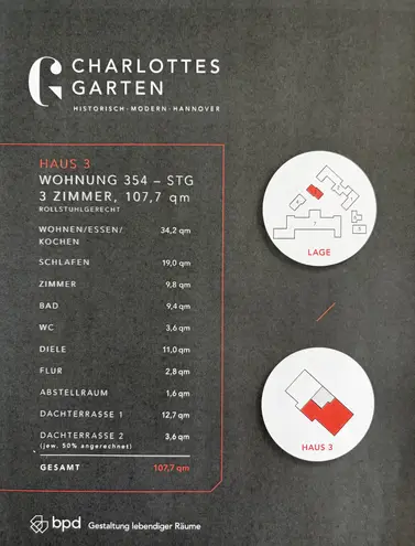 3 Zimmer Wohnung mit 107 m² in Hannover – Bild 4