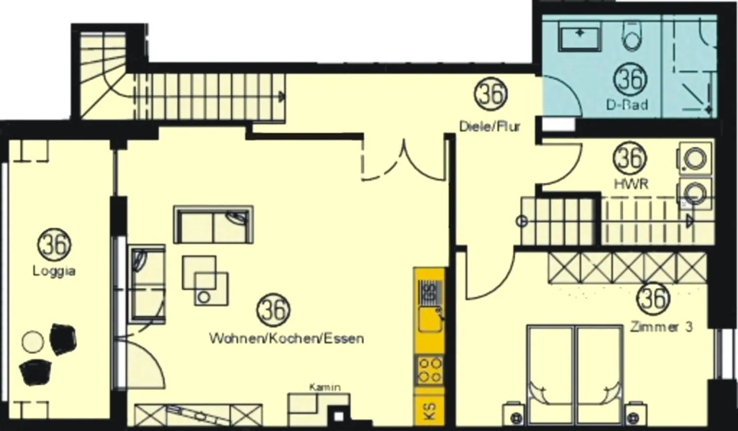 4 Zimmer Wohnung mit 130 m² in Leipzig – Bild 11