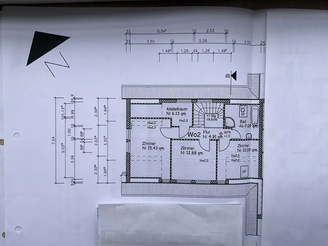 4 Zimmer Wohnung mit 116 m² in Hamburg – Bild 1