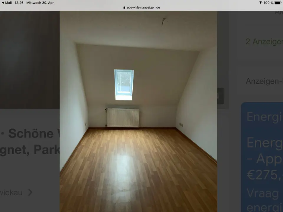 3 Zimmer Wohnung mit 38 m² in Zwickau – Bild 2