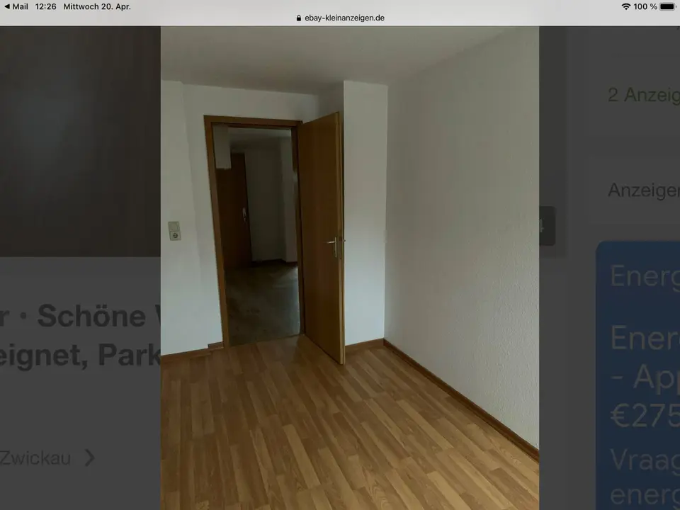 3 Zimmer Wohnung mit 38 m² in Zwickau – Bild 3