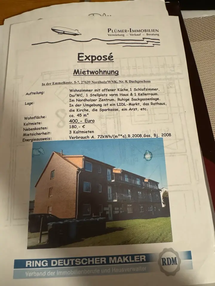 2 Zimmer Wohnung mit 61 m² in Cuxhaven – Bild 6