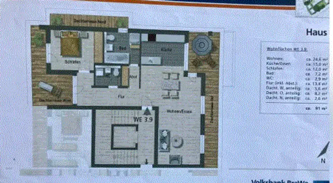 2 Zimmer Wohnung mit 91 m² in Braunschweig – Bild 11